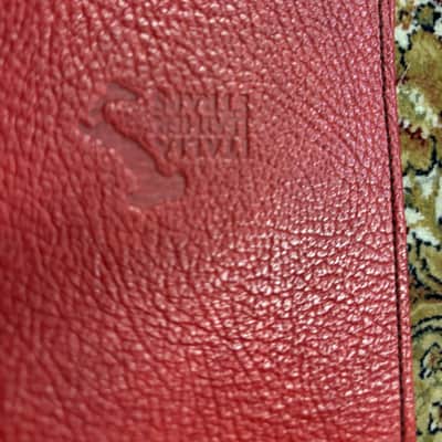 Italia Straps 4-inch Wide Rossa Leather Strap (Standard Length) image 2