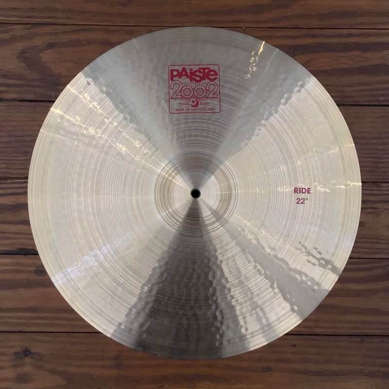 USED Paiste 2002 22" Ride Cymbal image 1