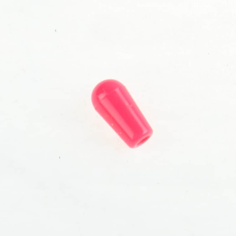 Metric M4 Switch Tip knob cap for Toggle Pickup Selector ,Plastic /Pink image 1