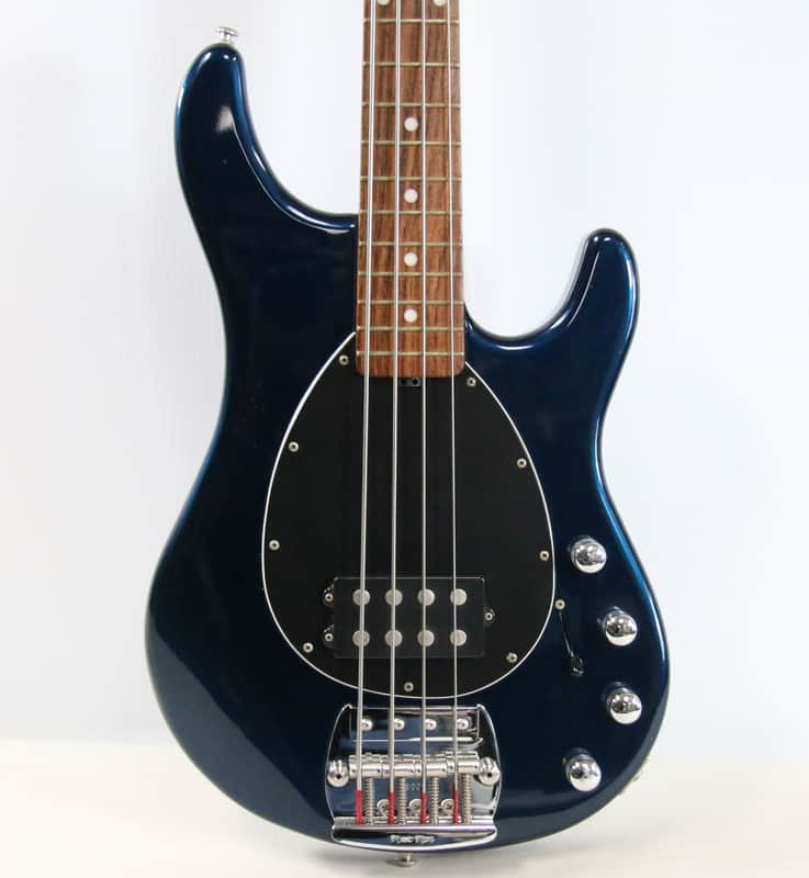 Ernie Ball Music Man Sterling Electric Bass 1996 MADE IN USA Pearl Blue Rosewood image 1