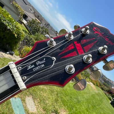 Epiphone Les Paul Custom Widow 2024 - Red Burst image 12
