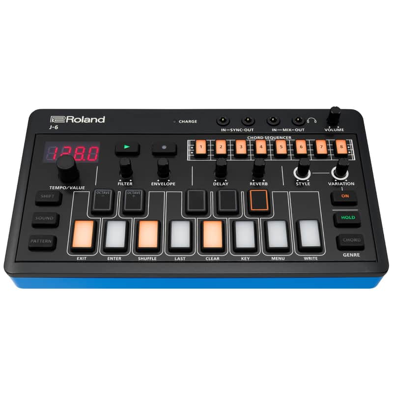 Roland AIRA Compact J-6 CHORD SYNTH | Portable song creation machine with professional Roland sound and features | JUNO-60 Synth Engine & Presets | Chord Sequencer | Effects image 1