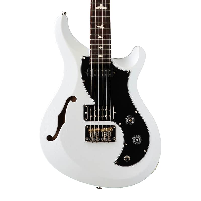PRS S2 Vela Semi Hollow Satin Electric Guitar - Pearl White - Open Box image 1