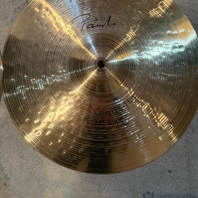 Paiste 14" Signature Dark Crisp Hi-Hat Cymbals (Pair) 1989 - Present - Traditional image 2