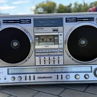 National Panasonic RX-5350F Rare Vintage Boombox Getto blaster Serviced Warranty image 23