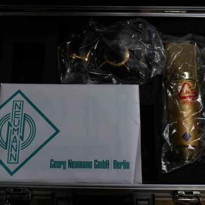 Neumann U 87 GOLD 70th Anniversary Edition 24k Gold-Plated image 4