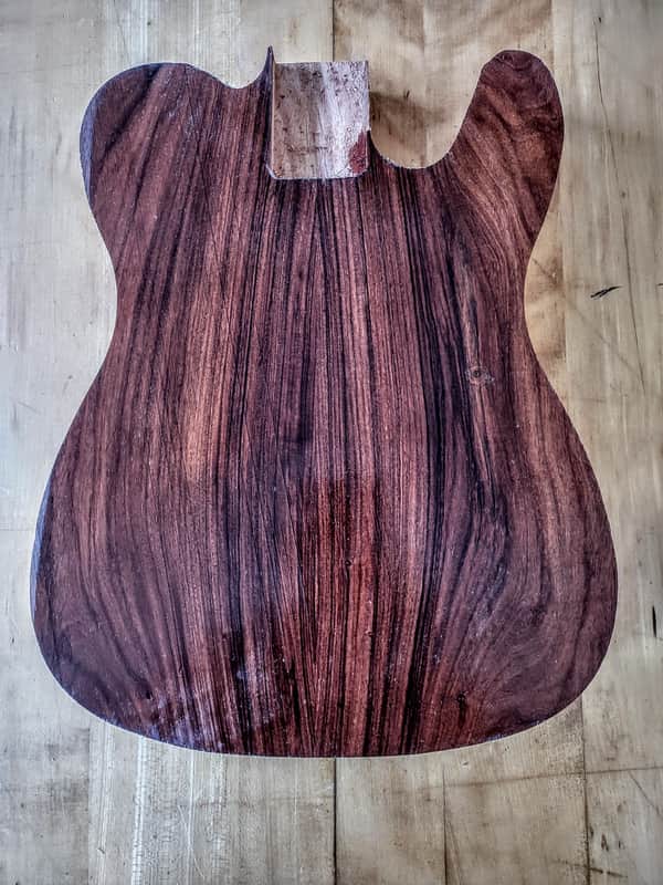 Telecaster rosewood top Mahogany body 2024 - Unfinished image 1