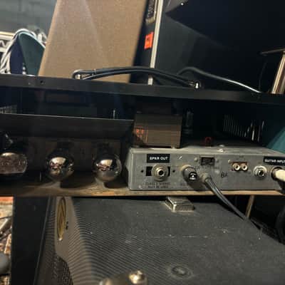 Custom combo amp: modified Knight KN3245 with custom Celestian Greenback cabinet! One of a kind killer rig image 10