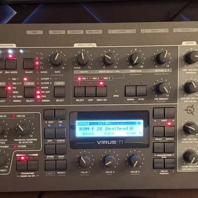 Access Virus TI2 Desktop Digital Synthesizer 2009 - 2023 - Black