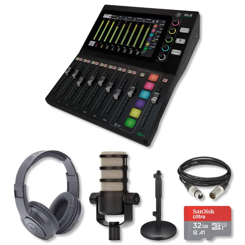 B-Stock Mackie DLZ Creator, Podmic, GFW-MIC-0501, SR350, SD Card, Cloth x1 2023 image 1