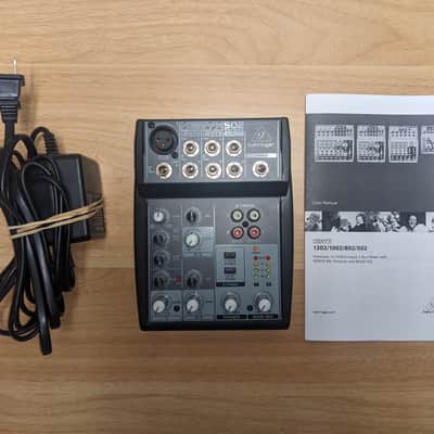 Behringer Xenyx 502 5-Input Compact Mixer 2019 - Present - Standard image 2