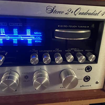 Marantz Model 4270 25-Watt Quadraphonic Solid-State Receiver 1973 - 1978 - Silver with Wood Case image 3