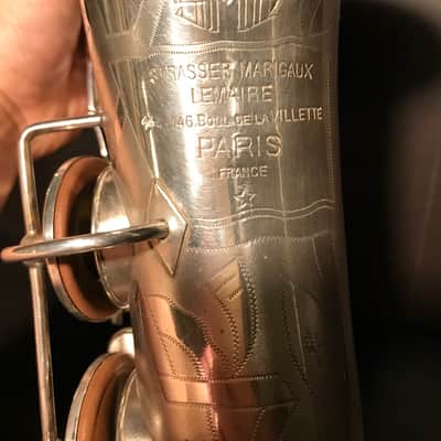 SML Alto Saxophone Strasser Margaux Lemaire - Silver plated image 3