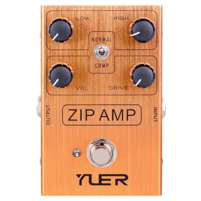 YUER ZIP AMP Overdrive Electric Guitar Effects Pedal True Bypass ✅New image 1