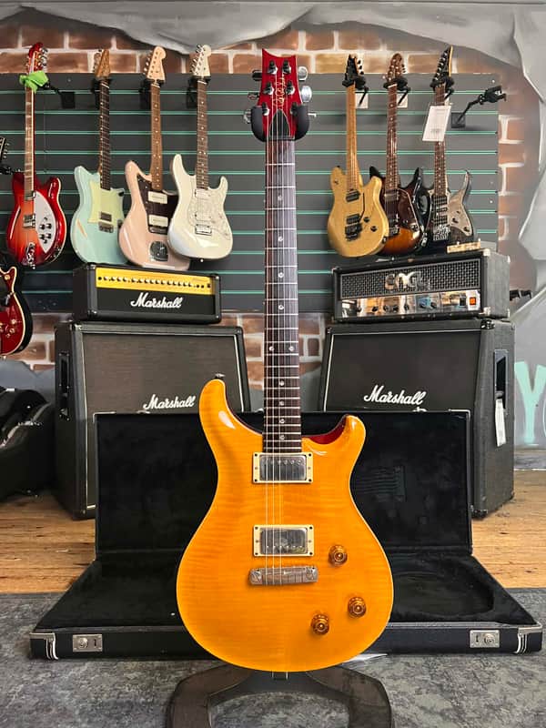 PRS Custom 22 Stoptail Vintage Yellow 1998 Electric Guitar image 1