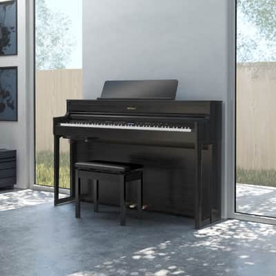 Roland HP704 Digital Piano Finish:Dark Rosewood image 2