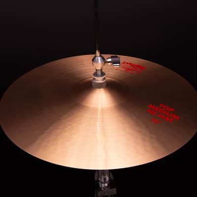 Paiste 14" 2002 Medium Hi-Hat Pair image 1