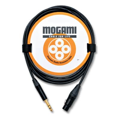 Mogami Female XLR to TRS Jack Cable 10M (XF-25340-J3-10) image 1