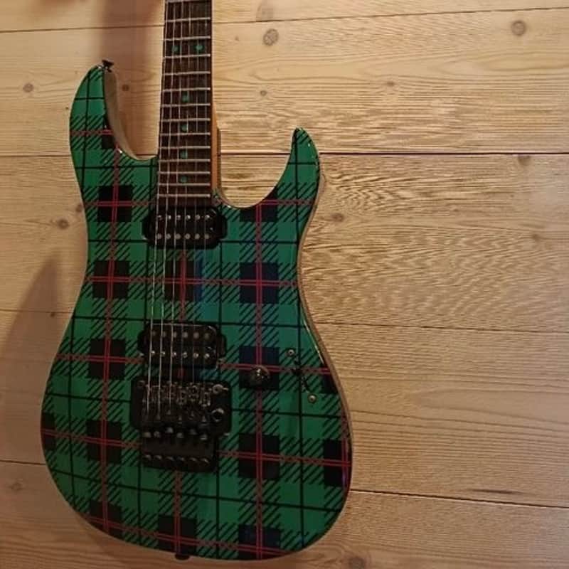 Yamaha RGZ 820 R Blues Saraceno 1993 - Watermelon Plaid Tartan finish