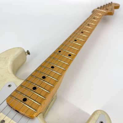 2005 Fender John Cruz Masterbuilt Salute Limited Edition Custom Shop Stratocaster - White Gold Leaf image 6