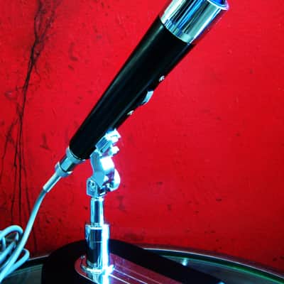 Vintage 1950's Aiwa DM-8 dynamic omni-directional Microphone Hi Z w accessories Calrad Olson Lafayette # 3 image 6