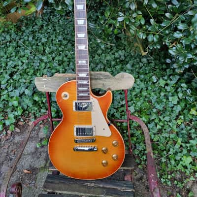 Gibson Traditional 120th Anniversary 2014 - Lemon Flame top image 1