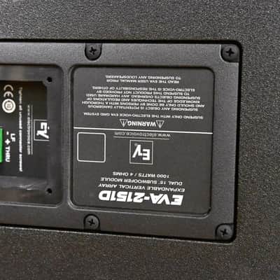 Electro-Voice (EV) EVA-2151D Dual 15" Passive Line Array Subwoofer CG01YA1 *ASK FOR SHIPPING* image 6