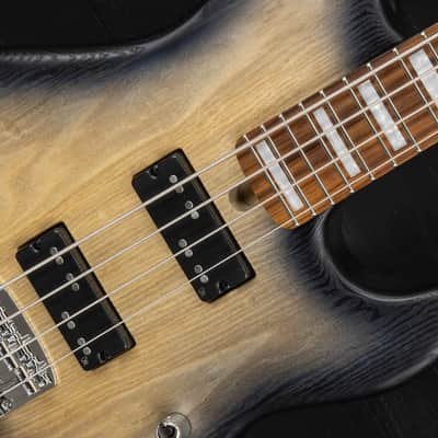 Mayones Jabba Bassic 4 - Natural Black Burst Matt image 11