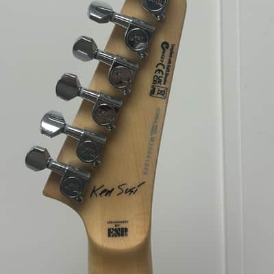 ESP LTD KS M-6 Evertune Ken Susi Signature Electric Guitar - Metallic Silver image 5
