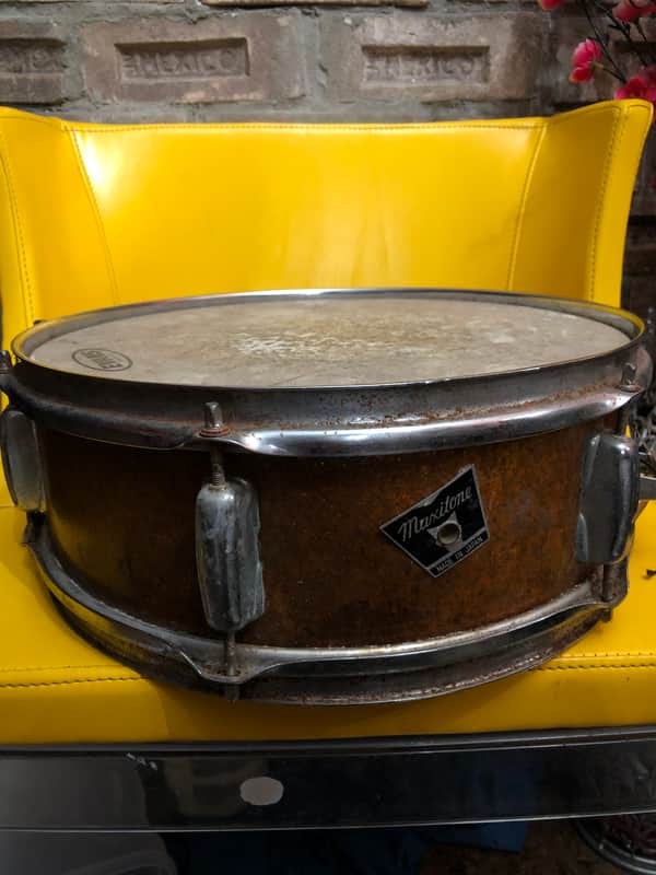 Maxitone Snare 1960s - Gold Glitter Sparkle Made in Japan MIJ Rare image 1