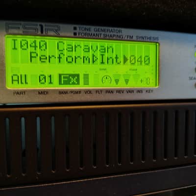 RARE Yamaha FS1R 8-operator FM synth module image 3