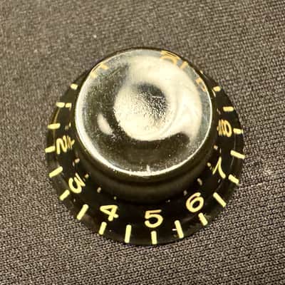 Gibson OEM Custom Shop PREMIUM Correct Vintage Spec Black Beauty Butyrate Top Hat Knobs Light Aged Gibson Les Paul 19571968 Reissue Set of 4 image 2