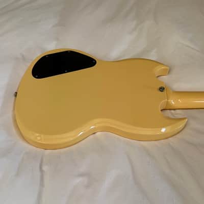 2010 Gibson Epiphone (G-400) SG Les Paul Custom Three Pickup - Made in Korea (MIK) - Antique Ivory - Free Pro Setup image 8
