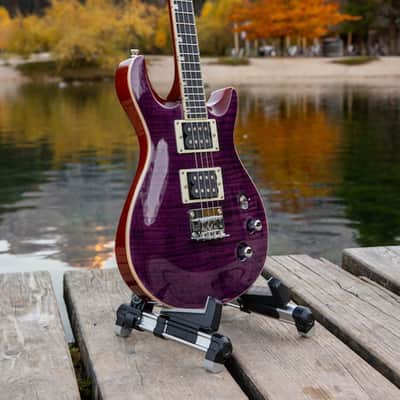 Flight VANGUARD TENOR TPP Rock Series Flamed Maple Top Mahogany Neck 4-String Electric Ukulele w/Padded Gig Bag image 11