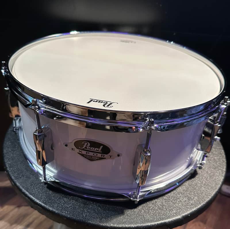 Pearl Export Series Snare Drum - White image 1