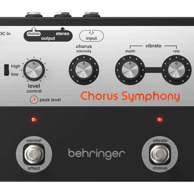 Behringer Chorus Symphony Pedal image 1