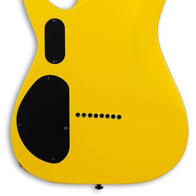 ESP LTD Stephen Carpenter SC-608 Baritone Yellow w/case image 3