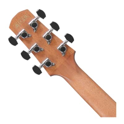 Used Ibanez AAD51LCE Left Handed A/E Guitar - Dark Violin Sunburst High Gloss image 5