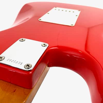 Fender Stratocaster Mark Knopfler Signature 2004 Hot Rod Red image 14