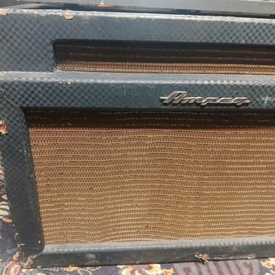 1965 Ampeg B-12XT Portaflex 2-Channel 50-Watt 2x12" Fliptop Guitar Combo Original Jensen Concert Speakers Serviced image 5