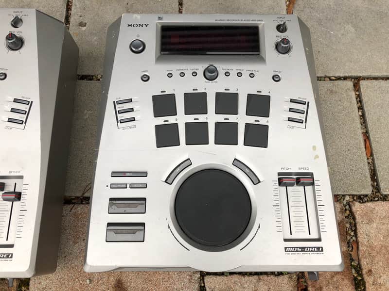 Sony MDS-DRE1 Minidiscrecorder Silver The Digital Remix | Reverb