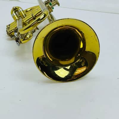 Vintage 1950's F.E. Olds Ambassador Fullerton California Brass Trumpet image 5