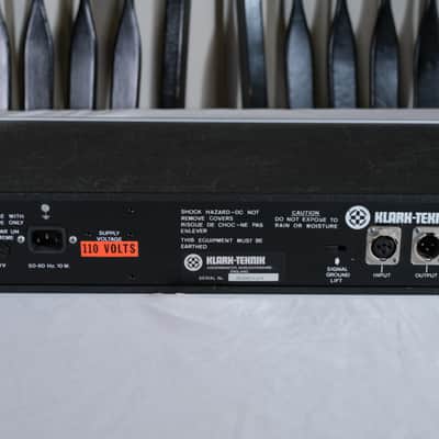 Klark Teknik DN300 Single Channel 30 Band 1/3 Octave Graphic Equalizer image 5