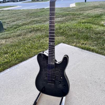 Schecter Hellraiser Hybrid PT 2016 - Present - Trans Black Burst image 5