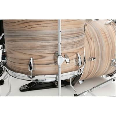 Tama Imperialstar 5-Piece Drum Set w/ Cymbal Package Natural Zebrawood image 7