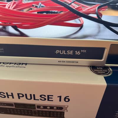 Ferrofish Pulse 16 MX AD/DA Converter w/ ADAT & MADI + Madi cable + 8 Snake cable image 5