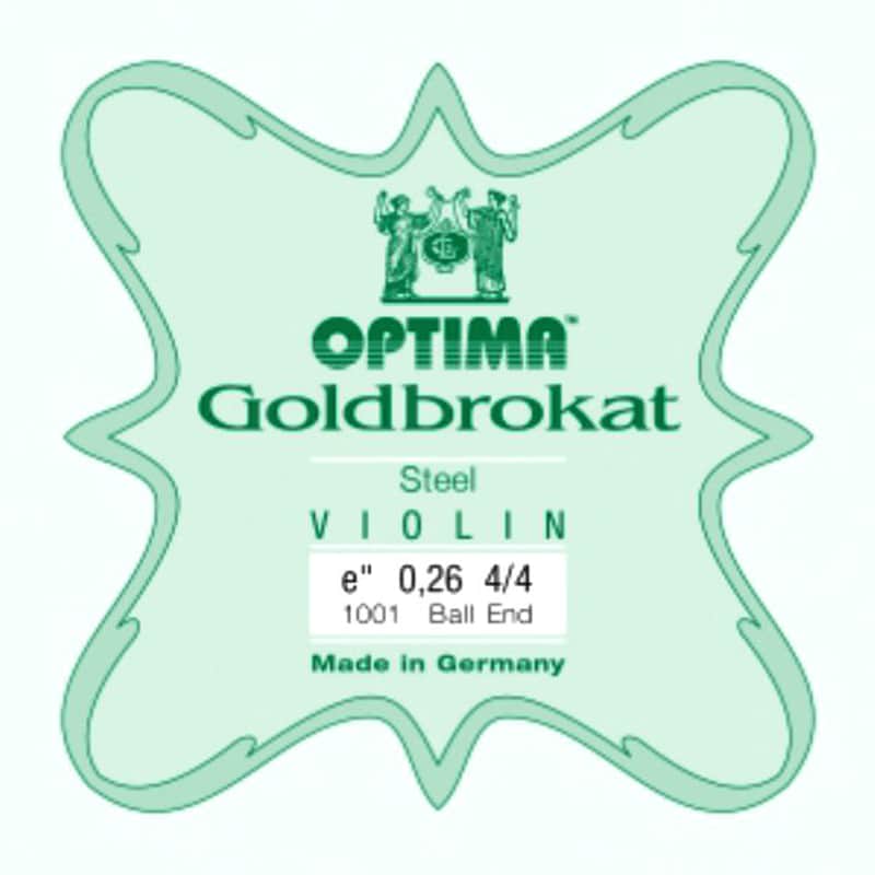 4/4 Goldbrokat E Steel Ball-End Medium Violin Single String - Germany image 1