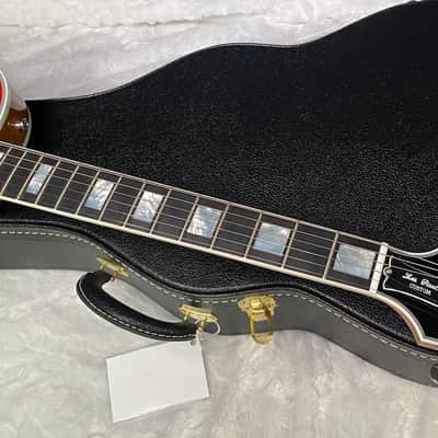 NEW! Gibson Dealer Select Custom Shop Les Paul Custom AAA Figured Top - Heritage Cherry Sunburst - Authorized Dealer - 8.8 lbs - G07452 image 6