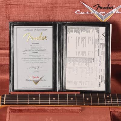 Fender Custom Shop 1960 Telecaster Custom Journeyman Relic Vintage White (Serial #CZ589607) image 9