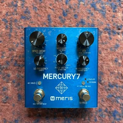 Meris Mercury7 Reverb 2010s - Blue with alt function overlay image 2